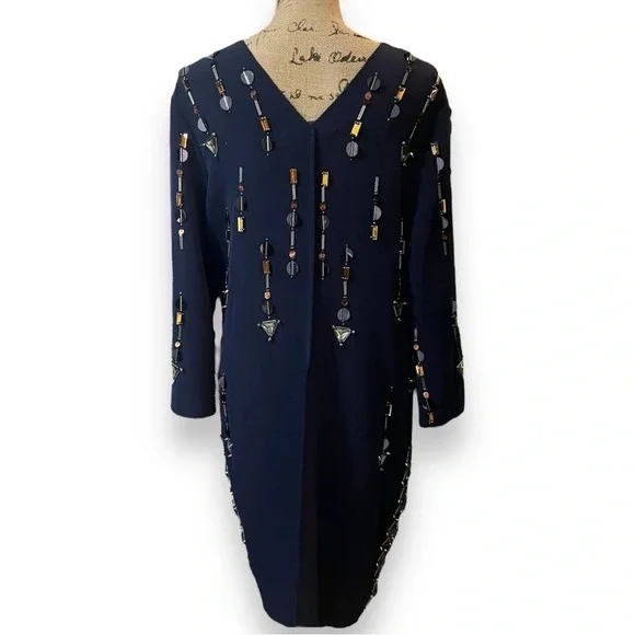 by malene birger blue dress WW39489] By Malene Birger